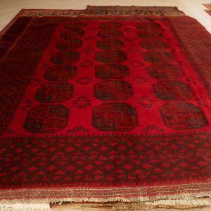 tappeto bukhara rosso grande