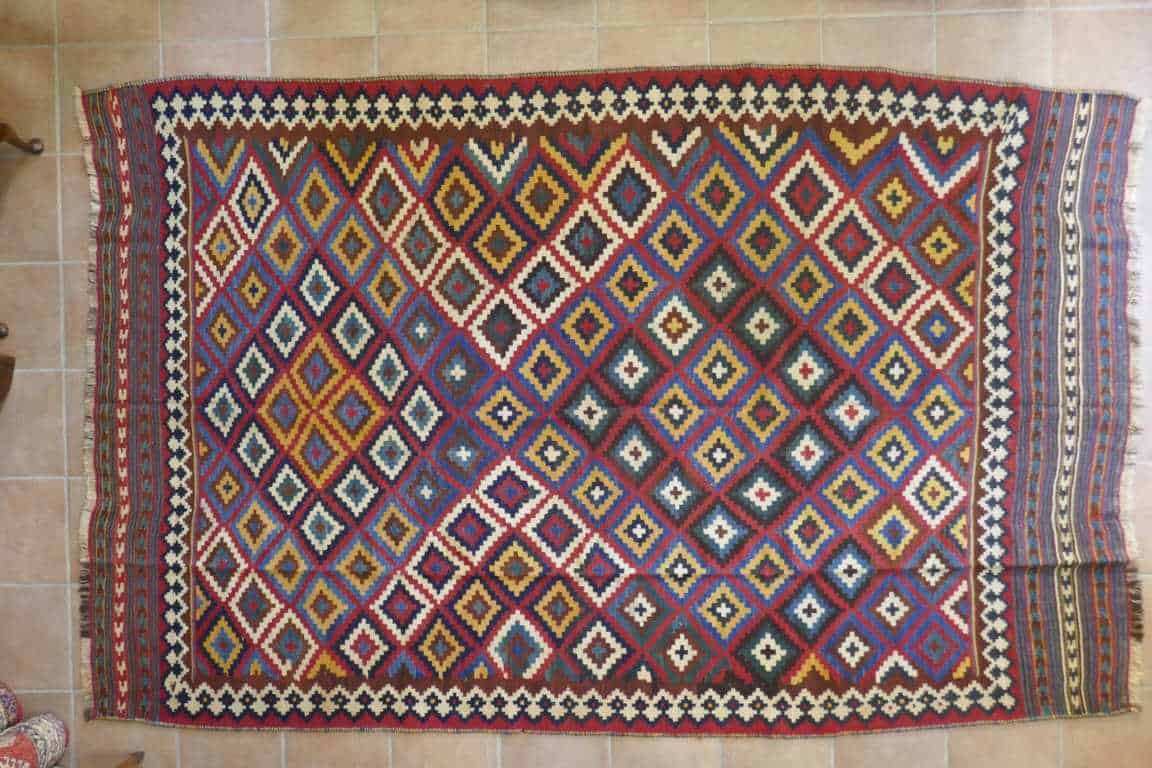 Antico Kilim Afshari Persia 842 302x193