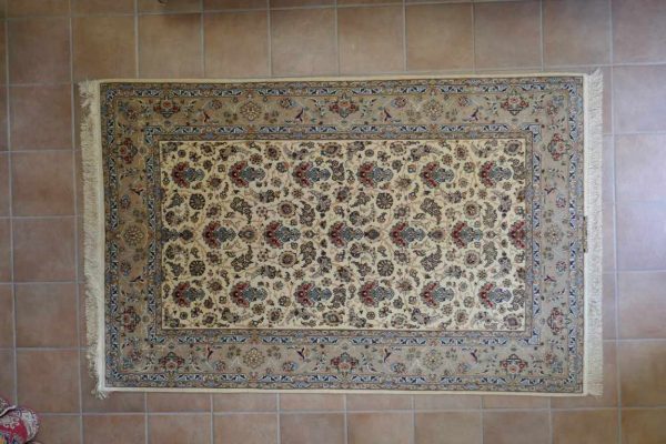 tappeto Isfahan Misto Seta,Extra Fine da salotto