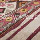 piccolo Antico kilim persiano shahsavan tutto lana 125x90 cm