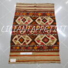 piccolo Antico kilim persiano shahsavan tutto lana 125x90 cm