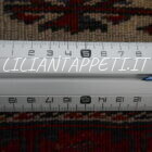 piccolo tappeto persiano a preghiera baluci fondo avorio 153x95 cm