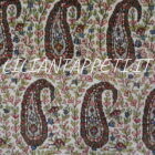 tappeto persiano kum disegno boteh fondo avorio 203x140 cm