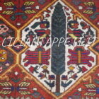 vecchio tappeto persiano bakhtiari lana su cotone 313x202 cm