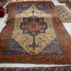 antico tappeto Heriz serapi molto grande