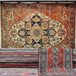 antico tappeto Serapi