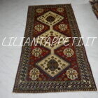 tappeto persiano yalameh da salotto 325x162 cm