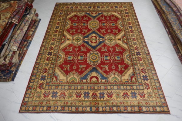 tappeto tappeto kazak grande geometrico da sala