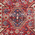 tappeto persiano gashgai di lana 213x152 cm