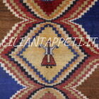 Tappeto Gabbeh Gashgai persiano annodato a mano in lana su lana 194x117 cm
