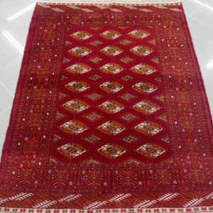 tappeto bukhara rosso