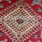 tappeto afghano uzbek kazak in lana 291x199 cm