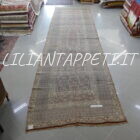 tappeto turco ghiordes antico lunga 577x158 cm kelley