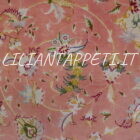 tappeto persiano tabriz 60 raj da salotto color rosa salmone e beige 360x253 cm