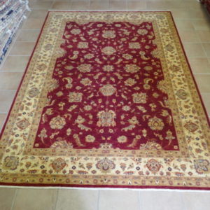 tappeto ziegler rosso da sala