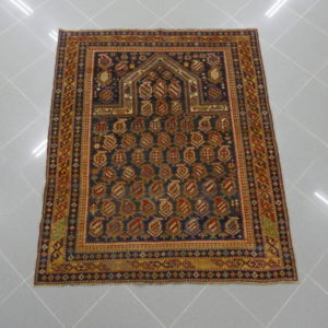 antico tappeto caucaso marasali a preghiera