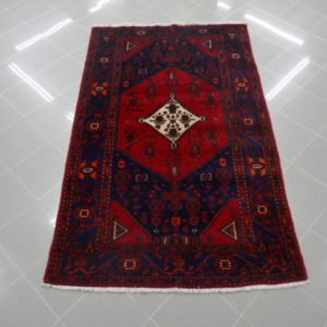 tappeto persiano hamadan rosso
