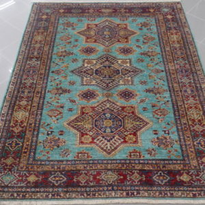 tappeto kazak turchese da sala