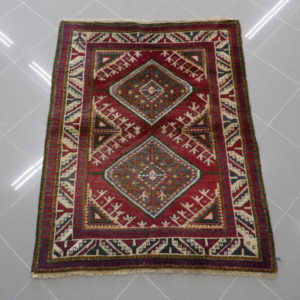 piccolo tappeto turco di pergamo