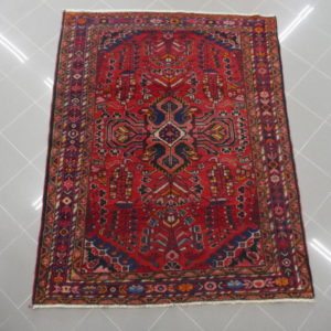 tappeto persiano lilian fondo rosso caldo