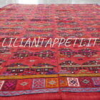 antico verneh persiano shahsavan color rosso 179x155 cm