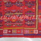antico verneh persiano shahsavan color rosso 179x155 cm
