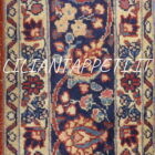 antico tappeto persiano tabriz khoy preghiera molto elaborato ed elegante 193x136 cm lana su cotone