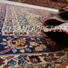 antico tappeto persiano tabriz khoy preghiera molto elaborato ed elegante 193x136 cm lana su cotone