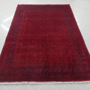 tappeto bukhara da salotto fondo rosso senza il medaglione