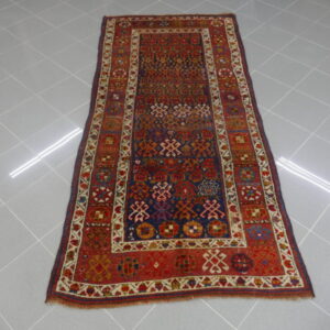 antico tappeto persiano curdo