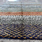 tappeto persiano gabbeh multicolore in lana 134x83 cm