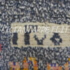 tappeto persiano gabbeh gashgai color grigio in lana 163x114 cm