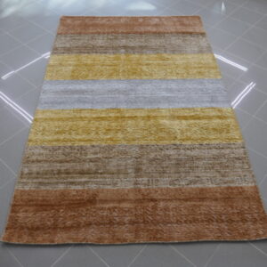 tappeto moderno seta di bamboo colorato da salotto