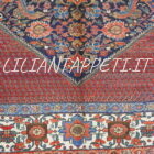 antico grande tappeto persiano malayer disegno herati lana su cotone ultimo quarto 800 410x274 cm