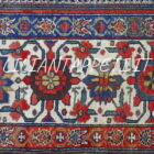 antico grande tappeto persiano malayer disegno herati lana su cotone ultimo quarto 800 410x274 cm