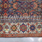 antico grande tappeto persiano malayer disegno herati lana su cotone ultimo quarto 800 410x274 cm