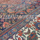 antico grande tappeto persiano malayer disegno herati lana su cotone ultimo quarto 800 410x274 cm