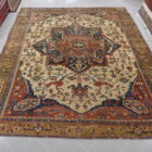 antico tappeto persiano heriz serapi grande da salotto