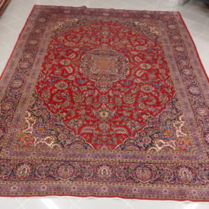 tappeto grande persiano keshan classico da salotto