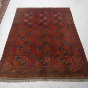 antico tappeto bukhara da salotto