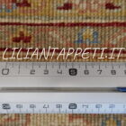 tappeto orientale afghano ziegler extra da salotto fondo rosso mattone 284x215 cm in lana