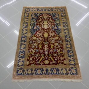 tappeto extrafine turco hereke preghiera
