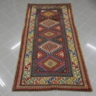 antico tappeto caucasico kazak da salotto