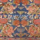 tappeto persiano lilian fereydan antico lana su cotone 198x133 cm