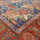 tappeto persiano lilian fereydan antico lana su cotone 198x133 cm