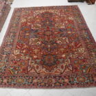 antico tappeto persiano heriz grande area serapi da salotto
