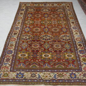 antico tappeto persiano sultanabad da salotto