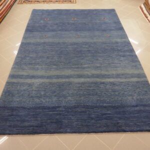 tappeto gabbeh persiano gashgai kashkuli color azzurro tinta unita da salotto