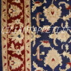 tappeto ziegler fondo blu da salotto 266x220 cm in lana