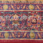 tappeto persiano dorokhsh antico da salotto lana su cotone 216x139 cm